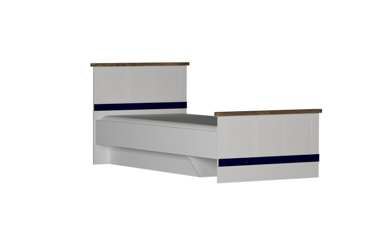 Admiral Bedstead With Base 120x200 - 