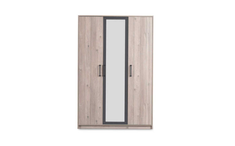 Anka 3-Door Wardrobe - 1