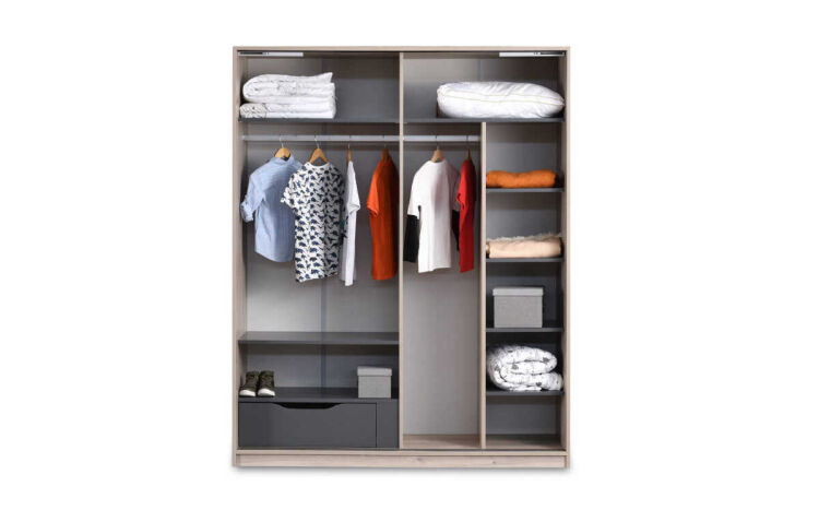 Anka 4-Door Sliding Wardrobe - 3