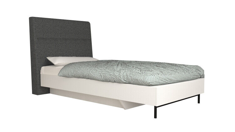 Blanco Bedstead With Base And Headboard 120x200 - 1