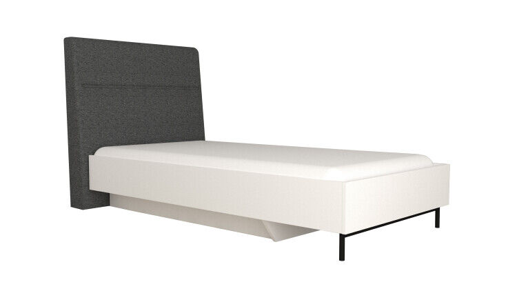 Blanco Bedstead With Base And Headboard 120x200 - 2