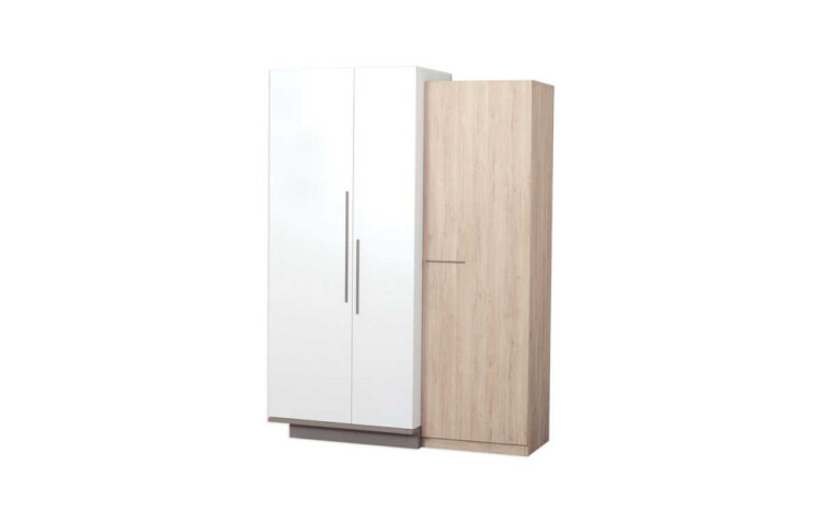 Campus 3-Door Wardrobe - 