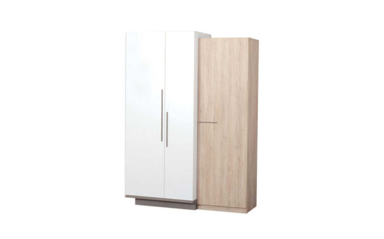 Campus 3-Door Wardrobe - 1