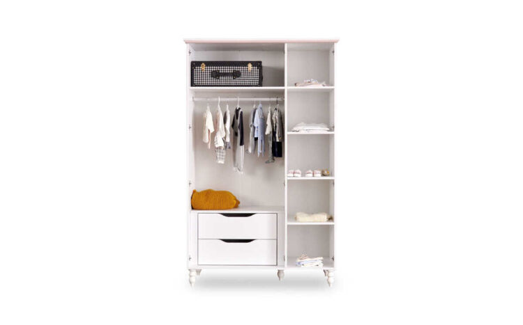 Clara 3-Door Wardrobe - 2