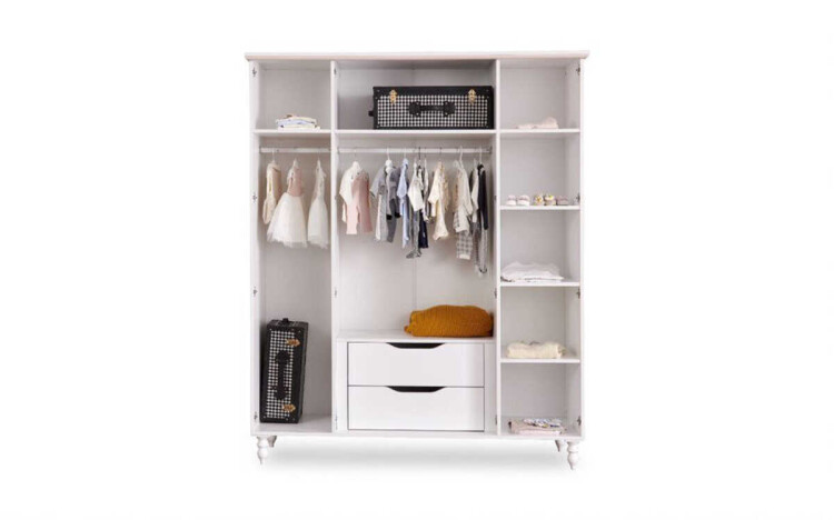 Clara 4-Door Wardrobe - 2