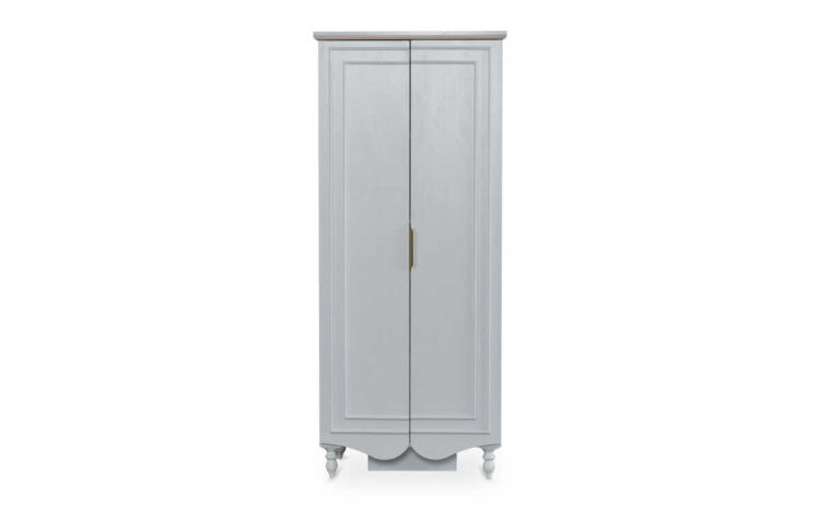 Clara 2-Door Wardrobe Without Mirror - 1