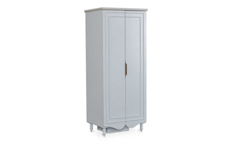 Clara 2-Door Wardrobe Without Mirror - 2