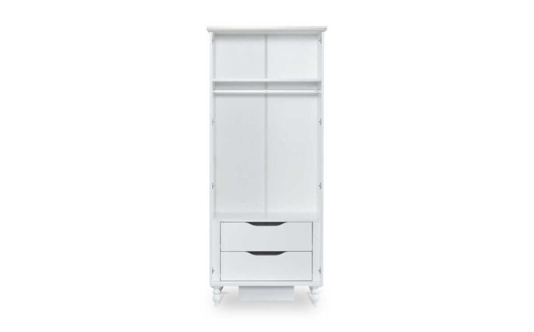 Clara 2-Door Wardrobe Without Mirror - 4