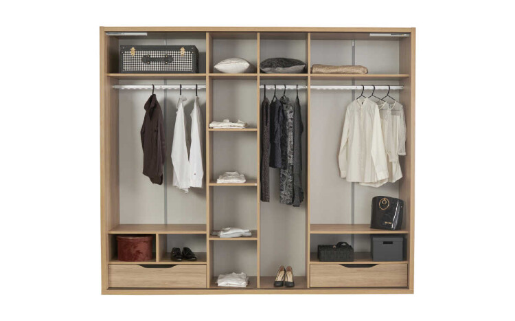 Floyd 6-Door Sliding Wardrobe - 6