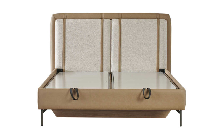 Floyd Upholstered Bedstead with Base and Headboard 160x200 - 1