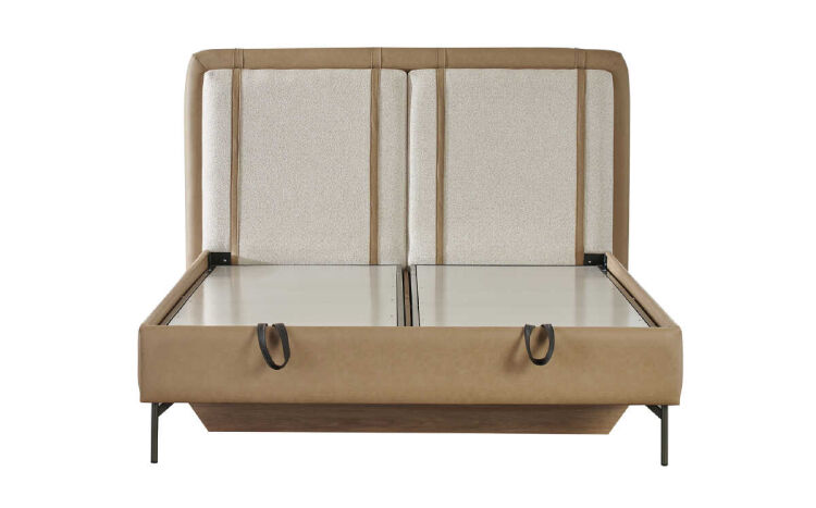 Floyd Upholstered Bedstead with Base and Headboard 160x200 - 1