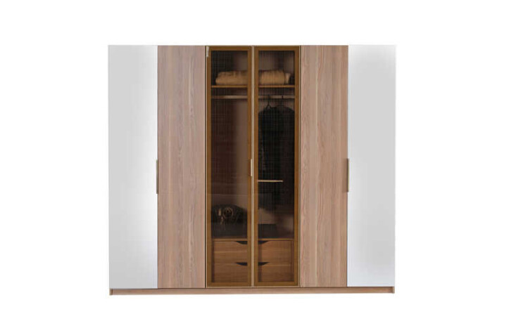 Frida 6-Door Wardrobe - 1