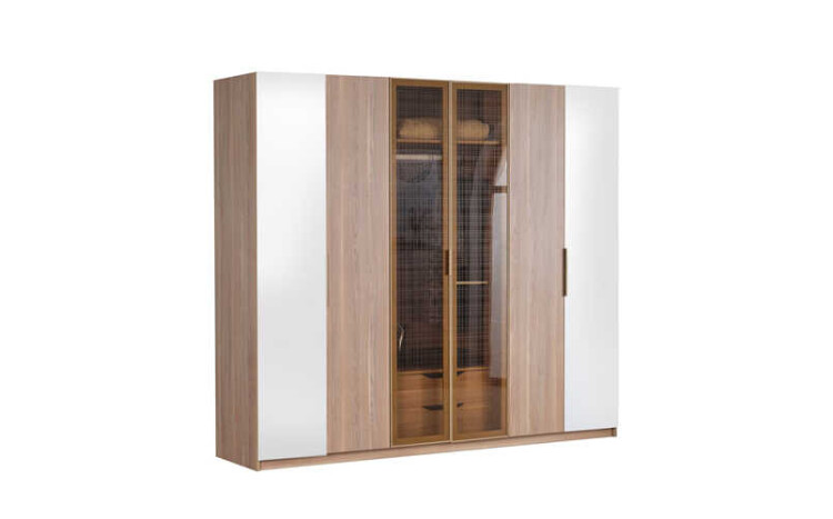 Frida 6-Door Wardrobe - 2