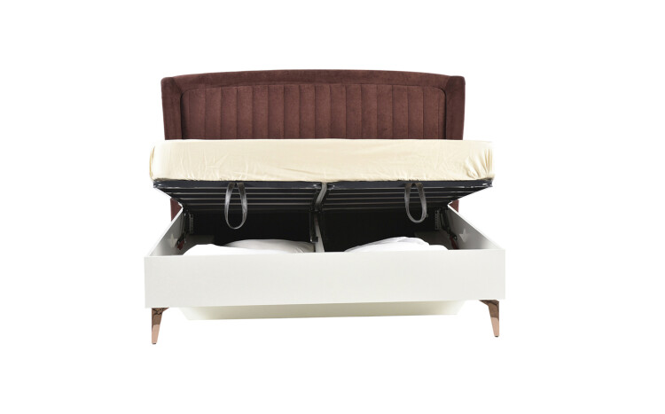 Garneth Bedstead With Base Without Headboard - 2