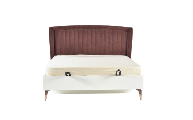 Garneth Bedstead With Base Without Headboard - 1