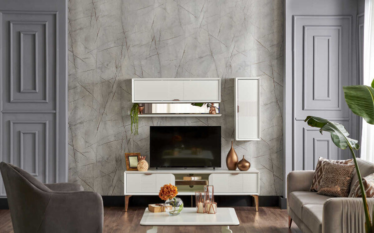 Garneth Living Room TV Unit Set - 7