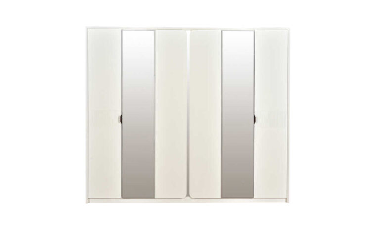 Garneth 6-Door Wardrobe - 1