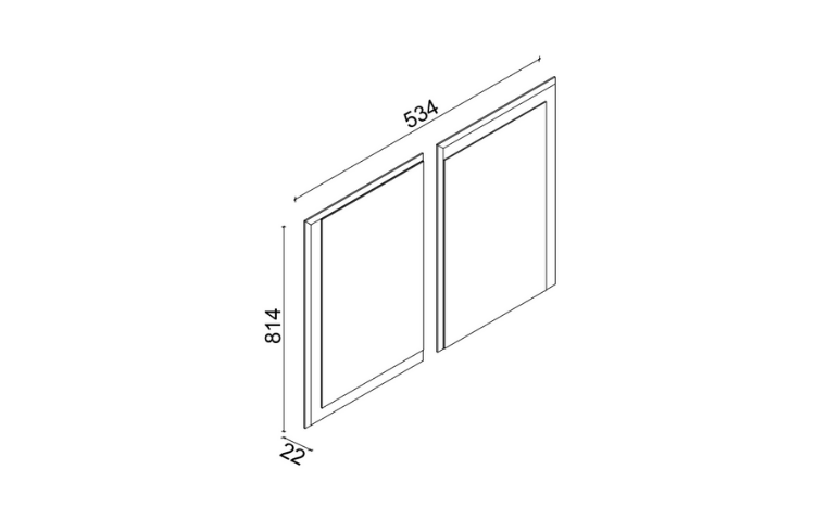 Hill Console Mirror - 3