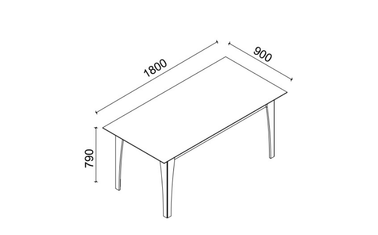 Hill Dining Table - 2