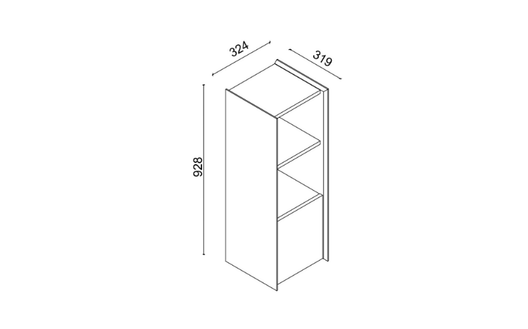 Hill Vertical Box Module - 3