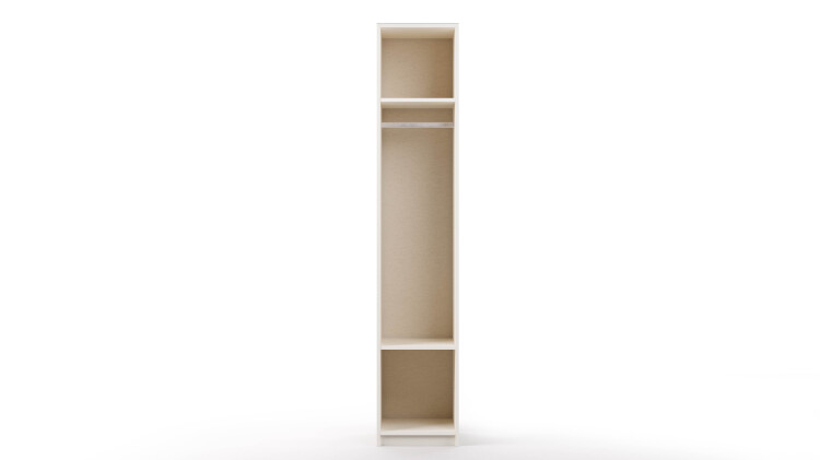 Karya 1 Kapaklı Gardırop Gövdesi Askılı - 