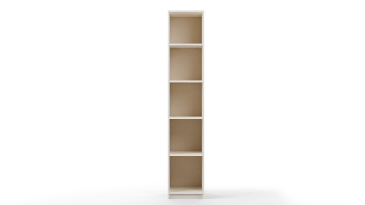 Karya 1 Kapaklı Gardırop Gövdesi Raflı - 1