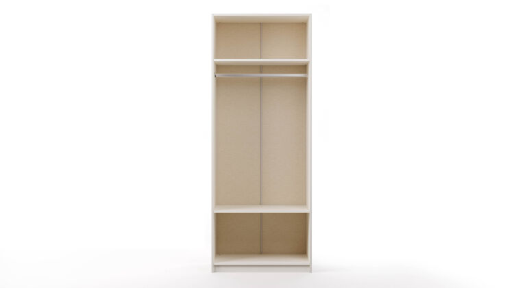 Karya 2 Kapaklı Gardırop Gövdesi Askılı - 1