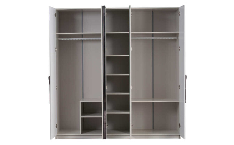 Linea 5-Door Wardrobe - 2