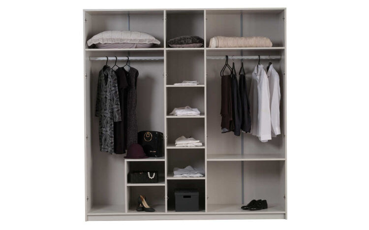 Linea 5-Door Wardrobe - 4