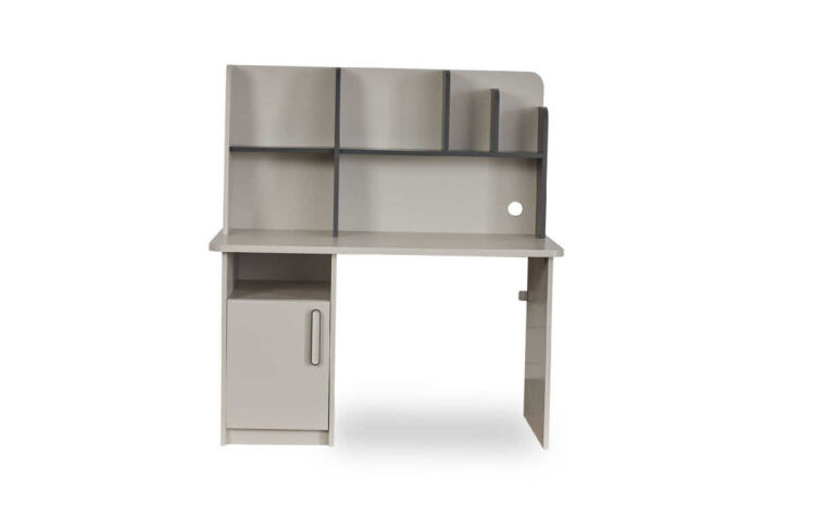 Mate Compact Desk with Shelves - 1