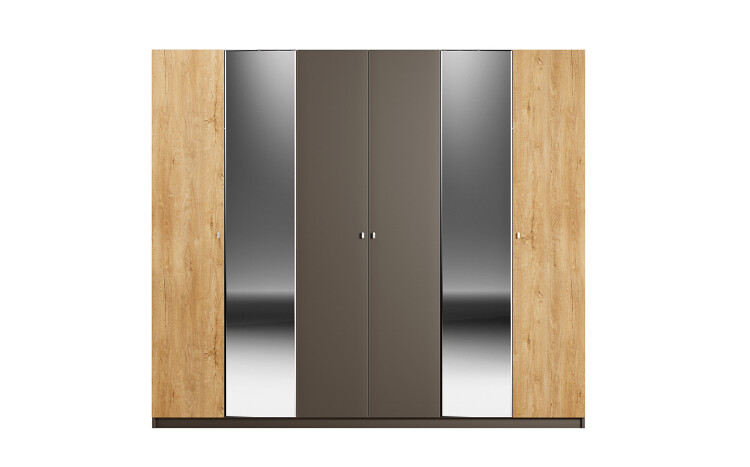 Metropol 6-Door Wardrobe - 1