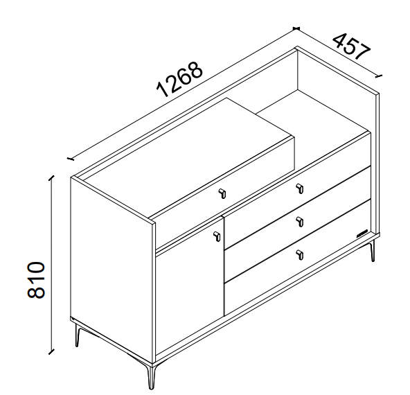 Metropol Dresser - 2