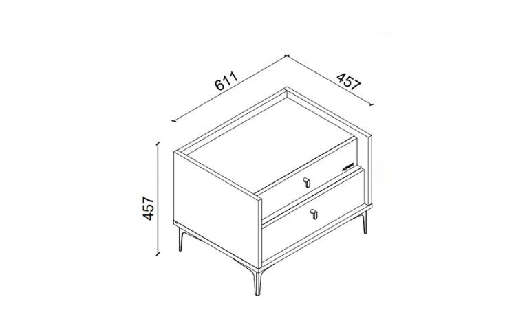 Metropol Nightstand - 3