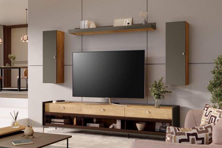 Metropol Living Room TV Unit Set - 2