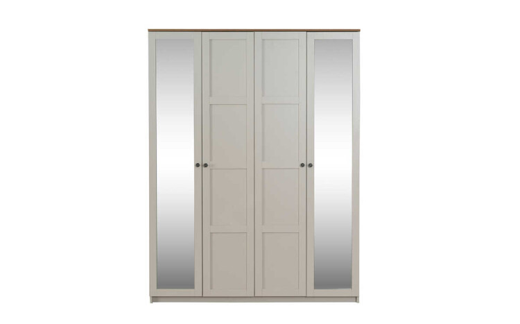 Monica 4-Door Wardrobe - 1