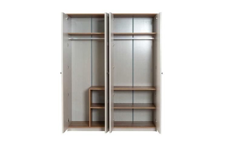 Monica 4-Door Wardrobe - 3