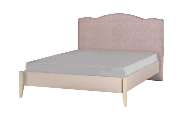 Monica Cream Bedstead with Headboard 180x200 - 1