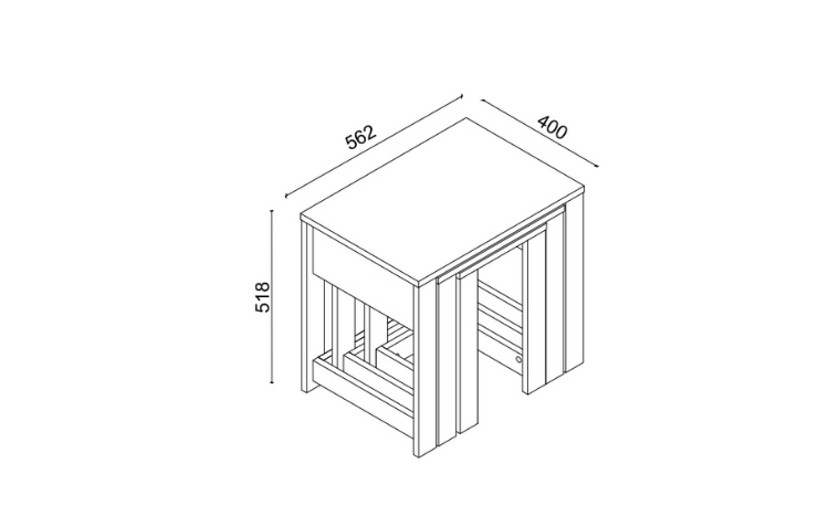 Monica Nesting Table - 3