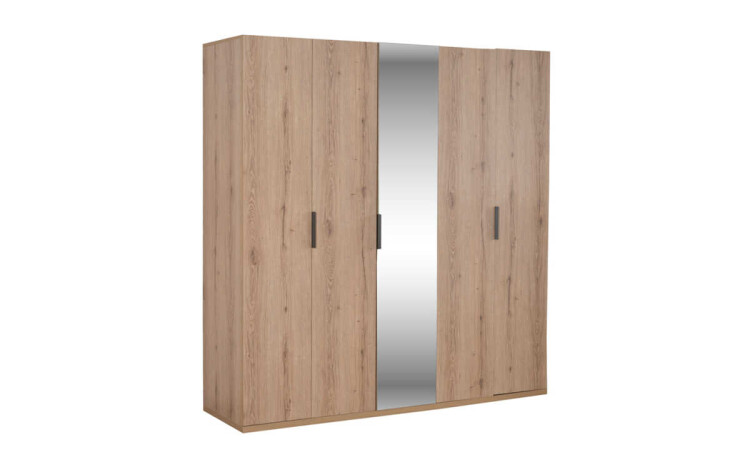 Monti 5-Door Wardrobe - 2