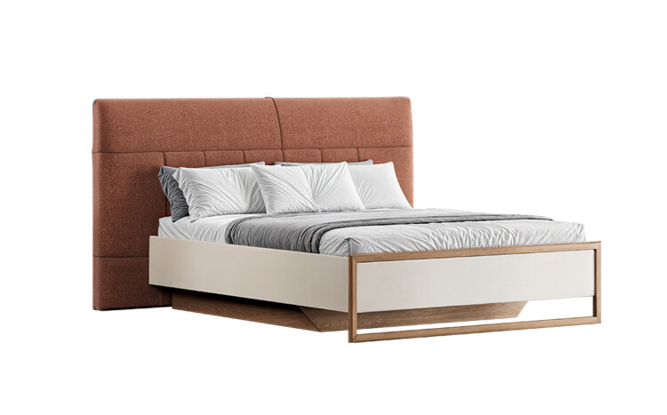 Narva Bazalı Başlıksız Karyola 160x200 - 