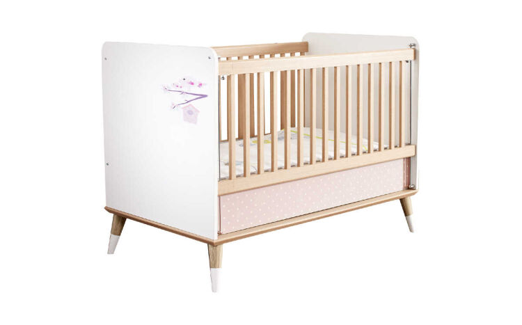 Nordic Baby Crib Girl - 1