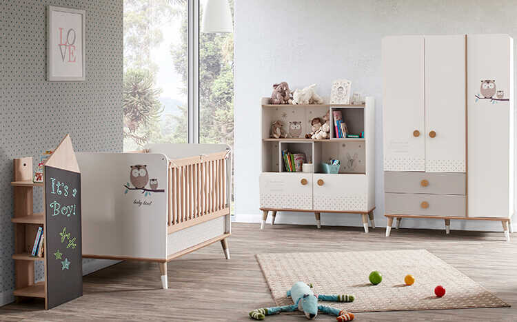 Nordic Baby Boy Room - 1