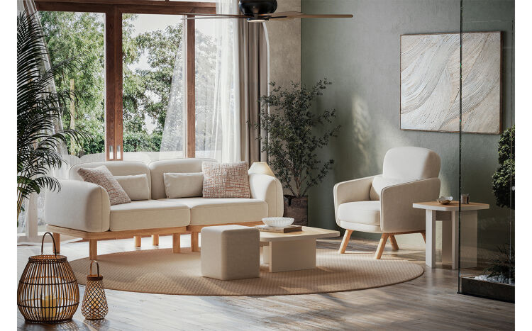 Oasis Sofa Set - 4