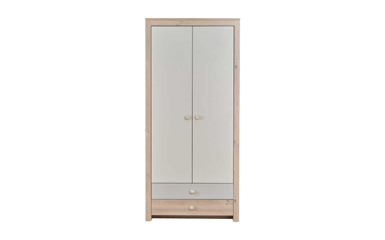 Otto 2-Door Wardrobe - 1