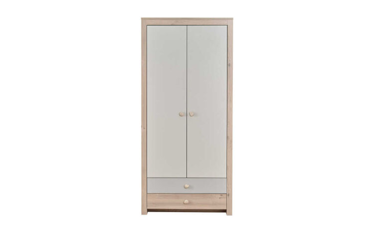 Otto 2-Door Wardrobe - 1