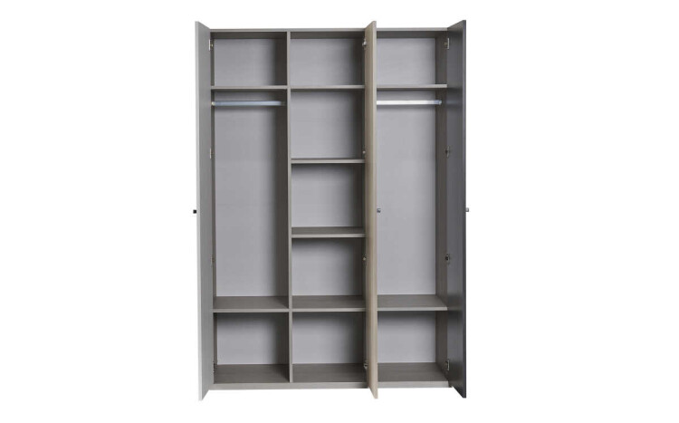 Pantone 3-Door Mirrored Wardrobe - 2