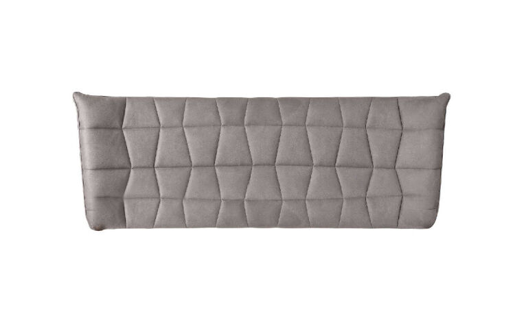 Prado Headboard 160 Luxus Nubuck Smoke - 1