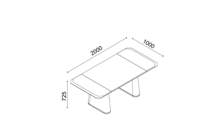 Raven Dining Table - 3