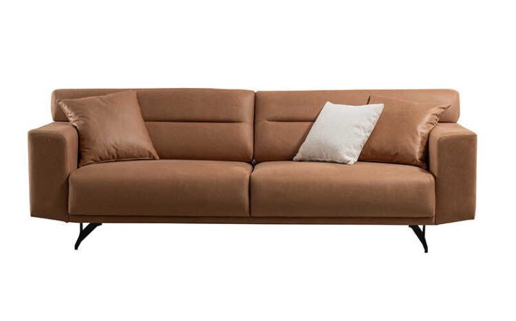 Raven Tan 3-Seater Sofa with Mechanism - 1