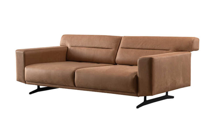 Raven Tan 3-Seater Sofa with Mechanism - 3